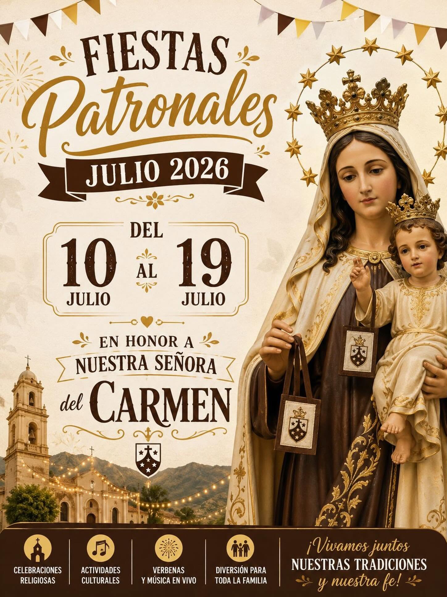¡Ya se acercan nuestras Fiestas Patronales Padre Las Casas 2026!